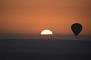 Hot air balloon - Maasai Mara